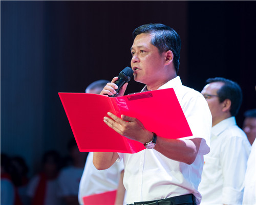 万象城官网举办“诵读红色家书 传红色基因 做合格党员”诵读比赛